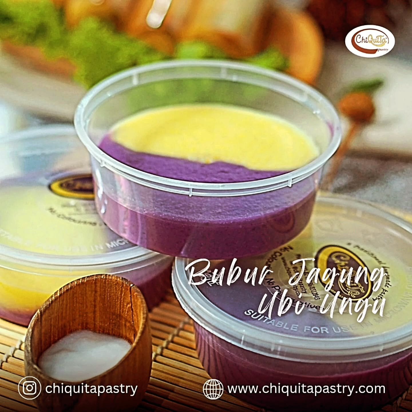 Bubur Ubi Ungu-Jagung